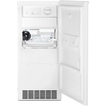 Whirlpool WUI75X15HW 15 Inch Freestanding and Built-In Ice Maker — thumbnail 3